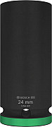 PRO Impact Socket, 1/2 palca, 24 mm, globok