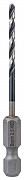 Sveder s šesterorobim steblom HSS 2,5 mm