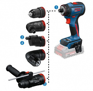 Akumulatorski vrtalni vijačnik EXPERT EXSR18V-90FC