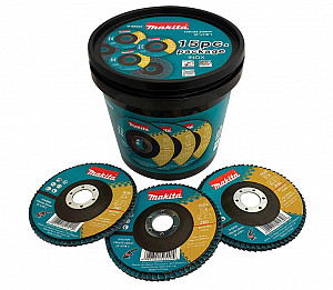 Set lamelnih brusilnih plošč 125 mm (15/1)