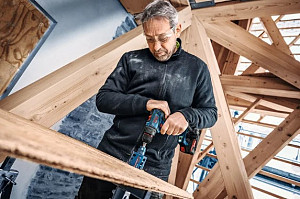 Akumulatorski vrtalni vijačnik EXPERT EXSR18V-90