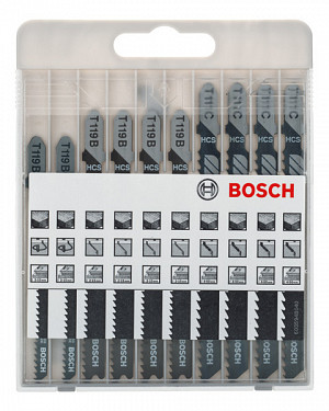 10-delni komplet listov za vbodne žage Basic for Wood