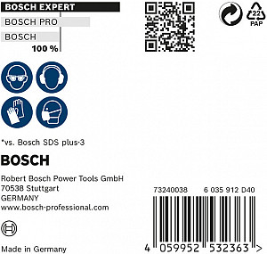 10-delni komplet udarnih svedrov EXPERT SDS plus-7X, 6,5 x 100 x 165 mm