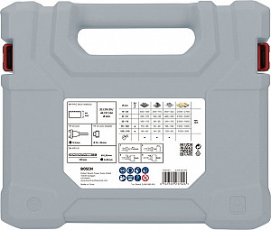 10-delni komplet vpenjalnega sistema Q-Lock za žago za izrezovanje lukenj PRO Multi Material