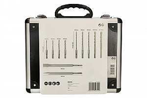 11-delni komplet udarnih svedrov in dlet SDS plus-3, 5–12 mm