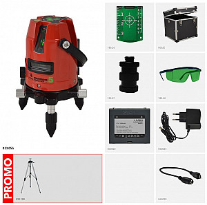 Linijski laser FUTECH Multicross 5 SD Zelen