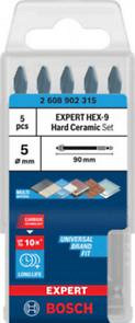 5 - delni komplet BOSCH EXPERT sveder za trdo keramiko