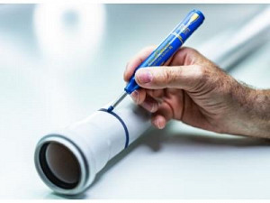 Pica-BIG-Ink XL marker za globoke luknje (ČRNA)
