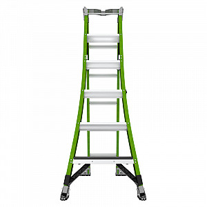 TeleCombo – 3 in 1 fiberglass ladder 6 st