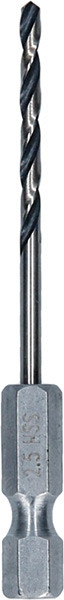 2,5-mm šestrobi sveder HSS PointTeQ