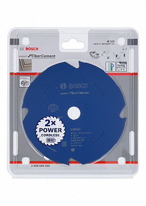 BOSCH list za vlaknocement - baterijske žage 165 mm