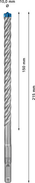 30-delni komplet udarnih svedrov EXPERT SDS plus-7X, 10 x 150 x 215 mm