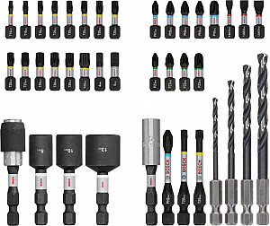 40-delni komplet PRO Impact Metal Set