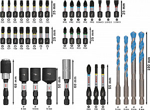 40-delni mešani komplet PRO Impact Mixed Set