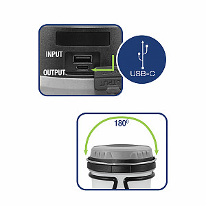 LED svetilka za kampiranje 10 W, 580 lm