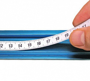 KREG® Merilni trak desni 3,5 m (samolepilni)