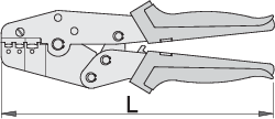 KLEŠČE GRIP ELEKTRO KRIMP Art.428/4 UNIOR