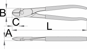 KLEŠČE ŠČIPALNE POWERSHARK Art.467SHARK/4DP UNIOR
