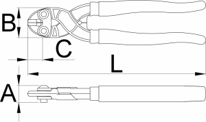 KLEŠČE ŠČIPALNE BOLTSHARK Z UTOROM 469SHARK/4DP UNIOR