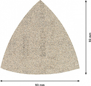 5-delni komplet brusnih mrež EXPERT M480 za deltaste brusilnike, 93 mm, G 120