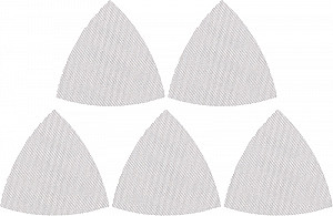 5-delni komplet brusnih mrež EXPERT M480 za deltaste brusilnike, 93 mm, G 120