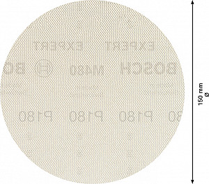 5-delni komplet brusnih mrež za ekscentrične brusilnike EXPERT M480, 150 mm, G 180