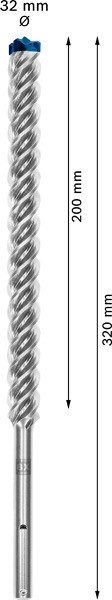 5-delni komplet EXPERT SDS max-8X, 32 x 400 x 520 mm