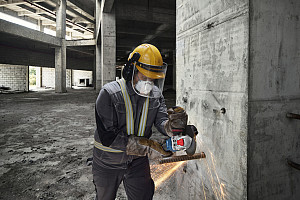 Akumulatorski kotni brusilnik s sistemom X-LOCK GWX 18V-11 S