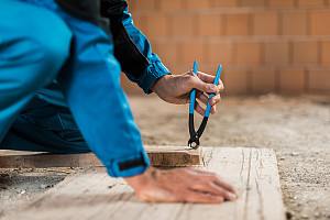 KLEŠČE ZA BETONSKE ARMATURE MODRE Art.531/4P UNIOR