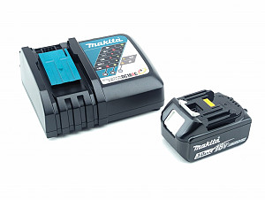 Set akumulatorjev MAKITA (1 x 18V/3,0Ah + DC18RC)