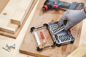 8-delni komplet vijačnih nastavkov Impact Control, 4 x H5, 4 x H6