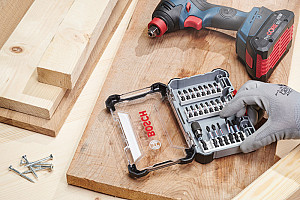 8-delni komplet vijačnih nastavkov Impact Control, 4 x H5, 4 x H6