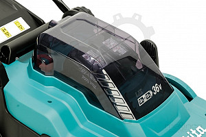 Akumulatorska potisna kosilnica 18V LXT MAKITA DLM382PT2