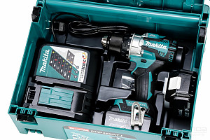 Akumulatorski vibracijski vrtalnik vijačnik 18V LXT MAKITA DHP489RTJ