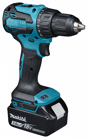 Akumulatorski vrtalnik vijačnik 18V LXT MAKITA DDF490RFJ