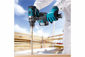 Akumulatorski vrtalnik vijačnik 40V XGT MAKITA DF003GU201