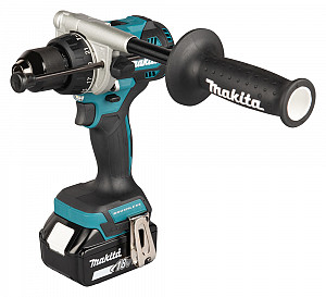 Akumulatorski vibracijski vrtalnik vijačnik 18V LXT MAKITA DHP492RTJ