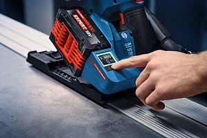 Akumulatorska potopna žaga BITURBO EXPERT EXKT18V-52G