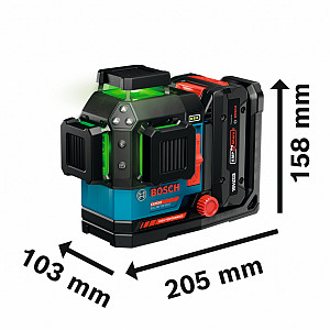 Linijski laser EXPERT EXLL18V-120-33CG
