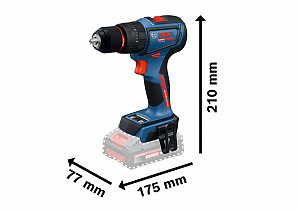Akumulatorski udarni vrtalni vijačnik EXPERT EXSB18V-90