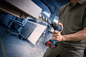 Akumulatorski vrtalni vijačnik EXPERT EXSR18V-90FC