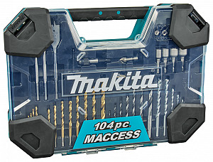 MACCESS 104 delni set za vrtanje in vijačenje MAKITA