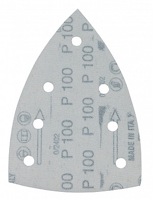 Brusni papir delta 100x150mm - zrnatost 100 (10 kos)