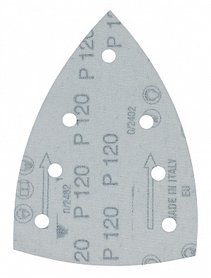 Brusni papir delta 100x150mm - zrnatost 120 (10 kos)