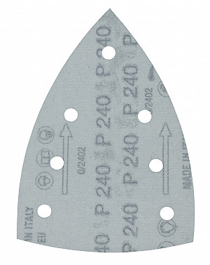 Brusni papir delta 100x150mm - zrnatost 240 (10 kos)
