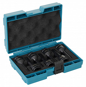 7 - delni set natičnih ključev torx MAKITA Impact Black 