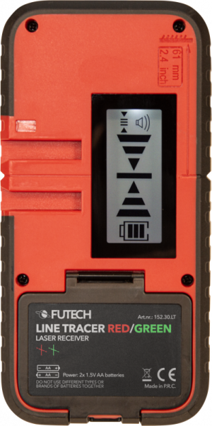 Laserski sprejemnik FUTECH 152 Line Tracer Red/Green