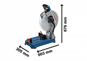 Akumulatorska žaga za kovino GCD 18V-355