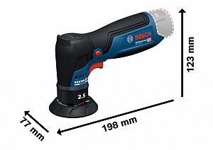 Akumulatorski ekscentrični brusilnik GEX 12V-77
