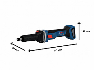 Akumulatorski premi brusilnik PRO GGS18V-28LS